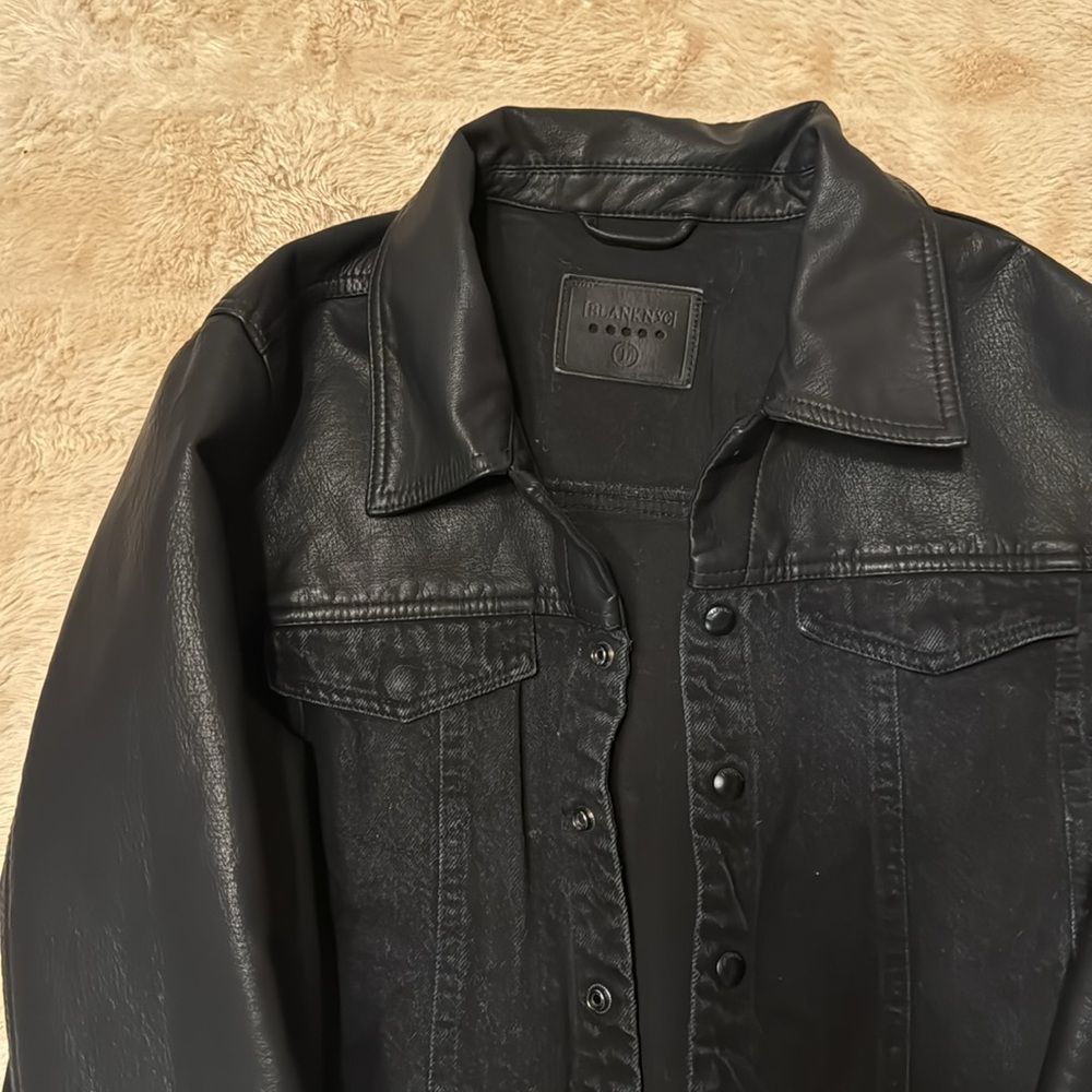 🤍 BLANK NYC leather / jean jacket 🤍